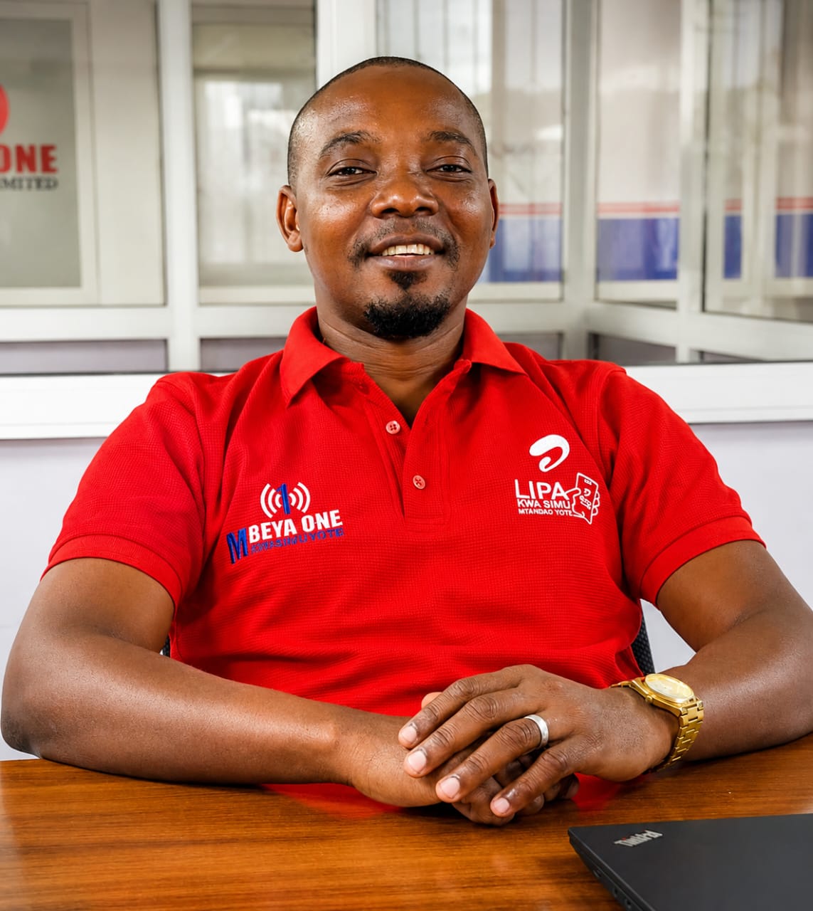 Mbeya One Airtel LIPA services team member