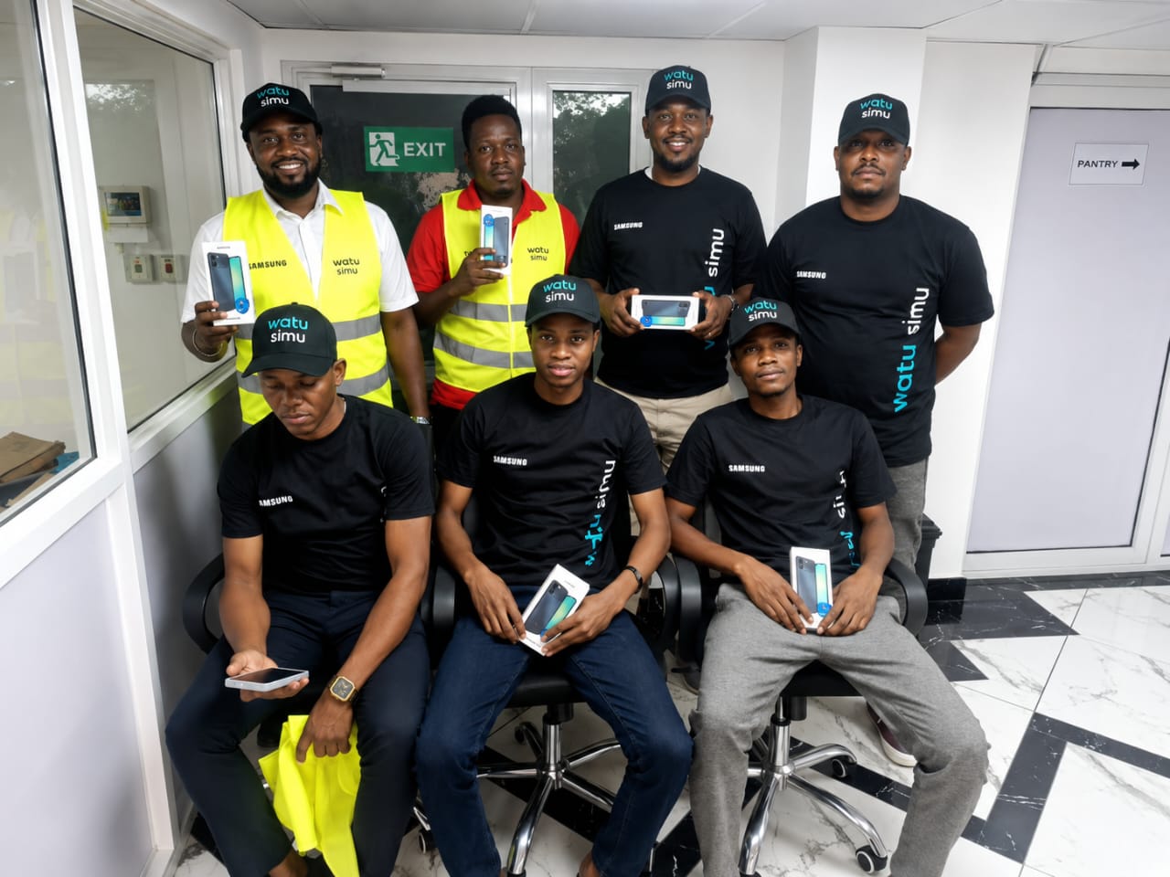 Mbeya One WATUSIMU device financing team